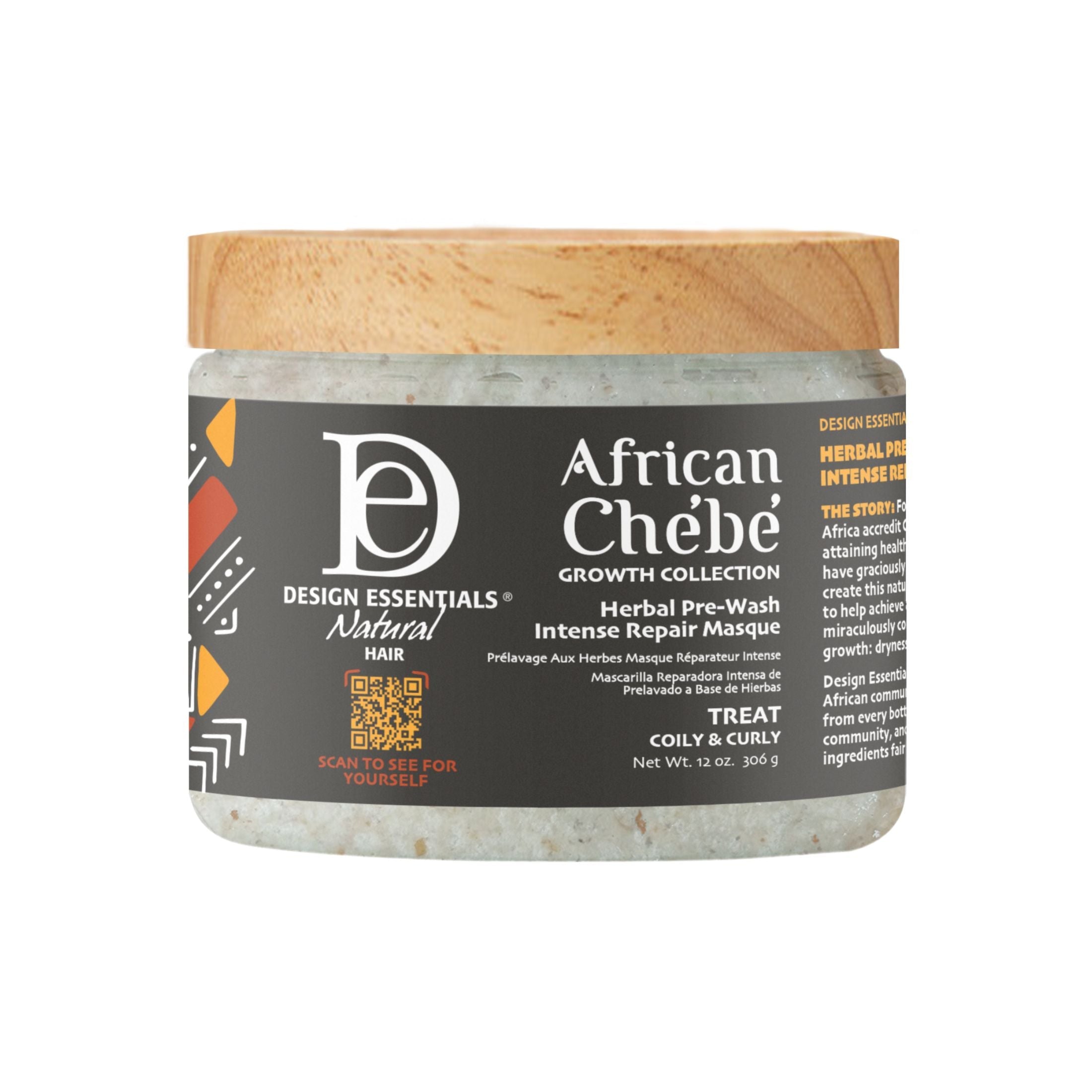 Masque réparateur intense pré-lavage aux plantes - 341 ml