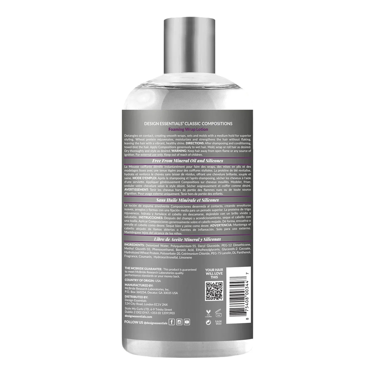 Mousse Compositions pour Wrap 946 ml - vue 2