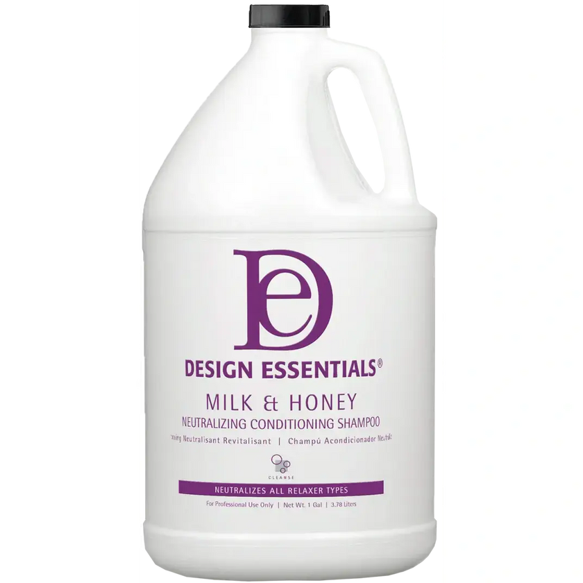 DESIGN ESSANTIALS SHAMPOING NEUTRALISANT GALLON MILK & HONEY