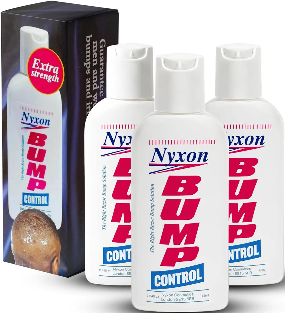 Nyxon Bump Control Lot de 3 flacons de solution anti-choc pour rasoir 75 ml
