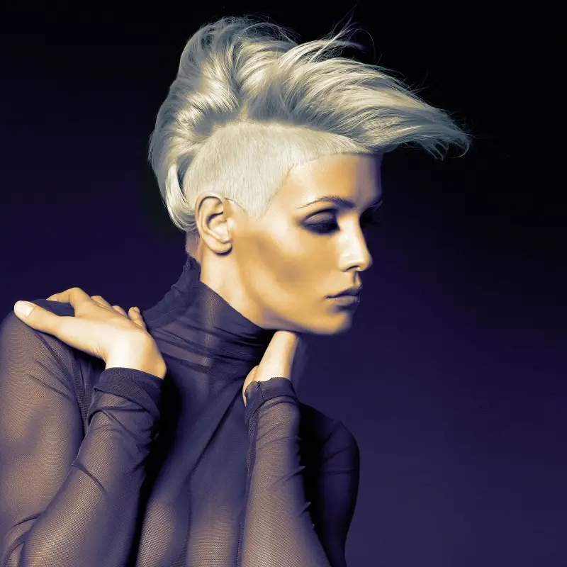 COOL BLONDE. POUDRE DÉCOLORANTE_BLEUE. 7 tons