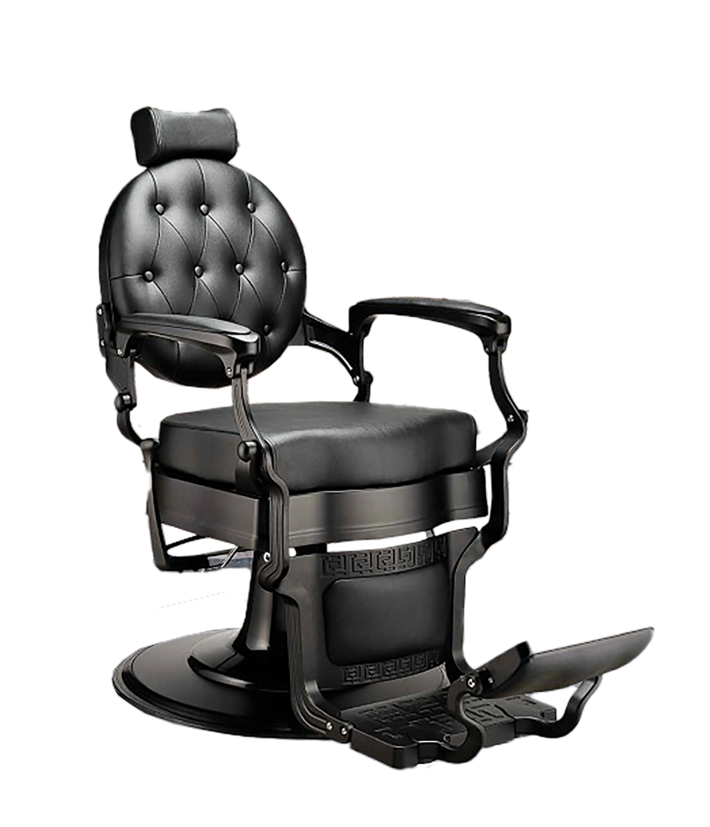 Fauteuil barbier noir