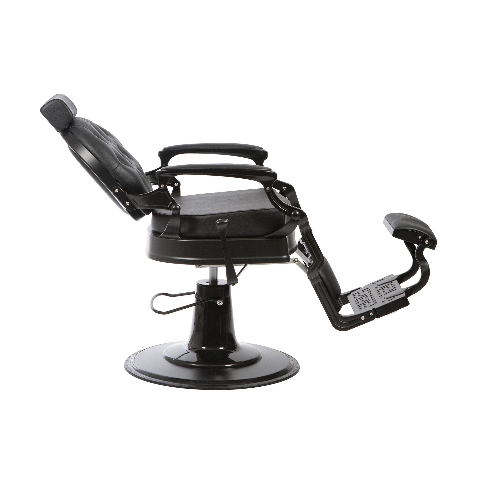 Fauteuil barbier noir
