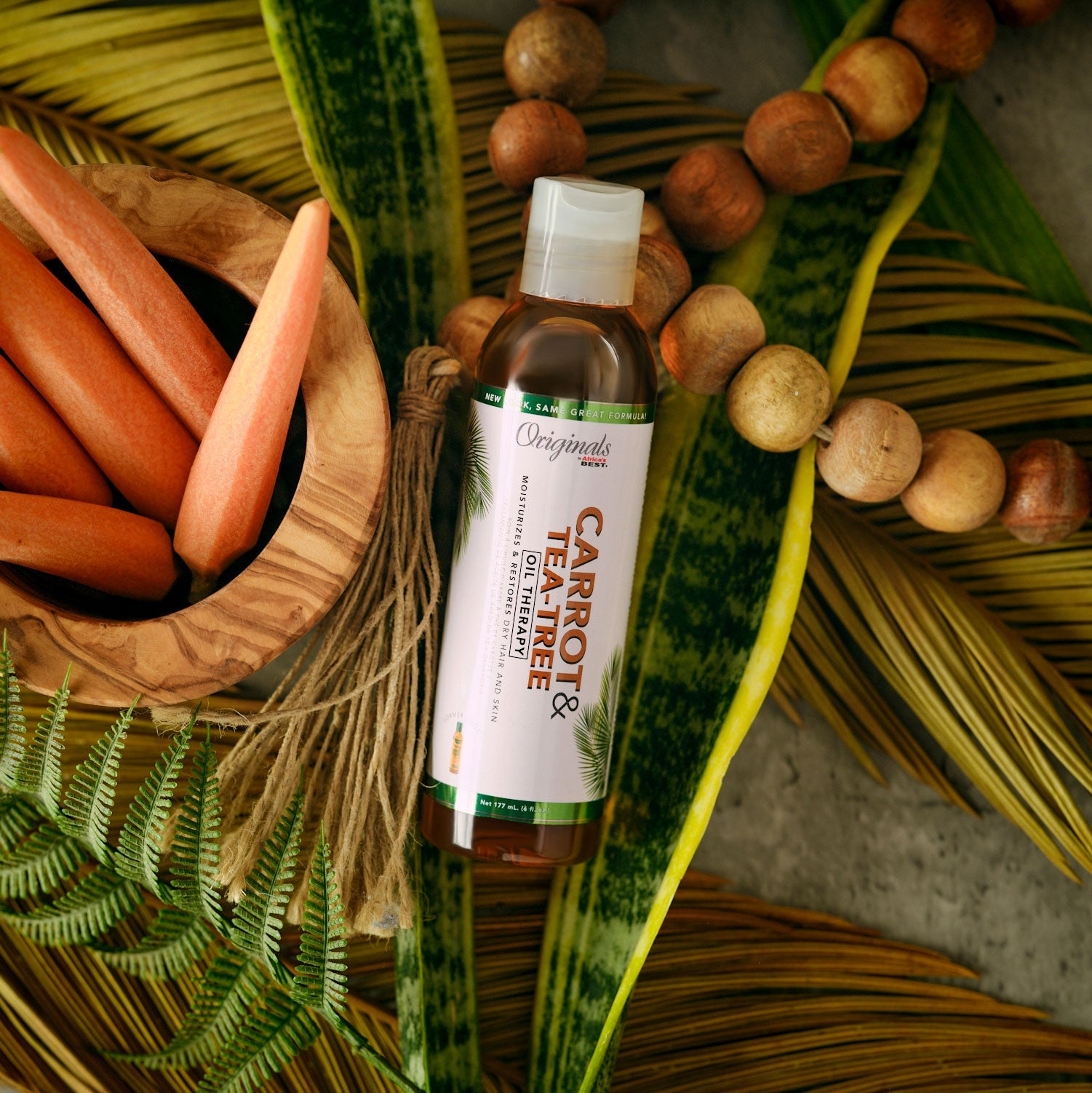 Africa's Best Organics Carrot Tea Tree Oil Therapy 178ml