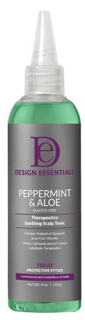 Tonique apaisant du cuir chevelu (menthe poivrée & aloé vera) - 118 ml