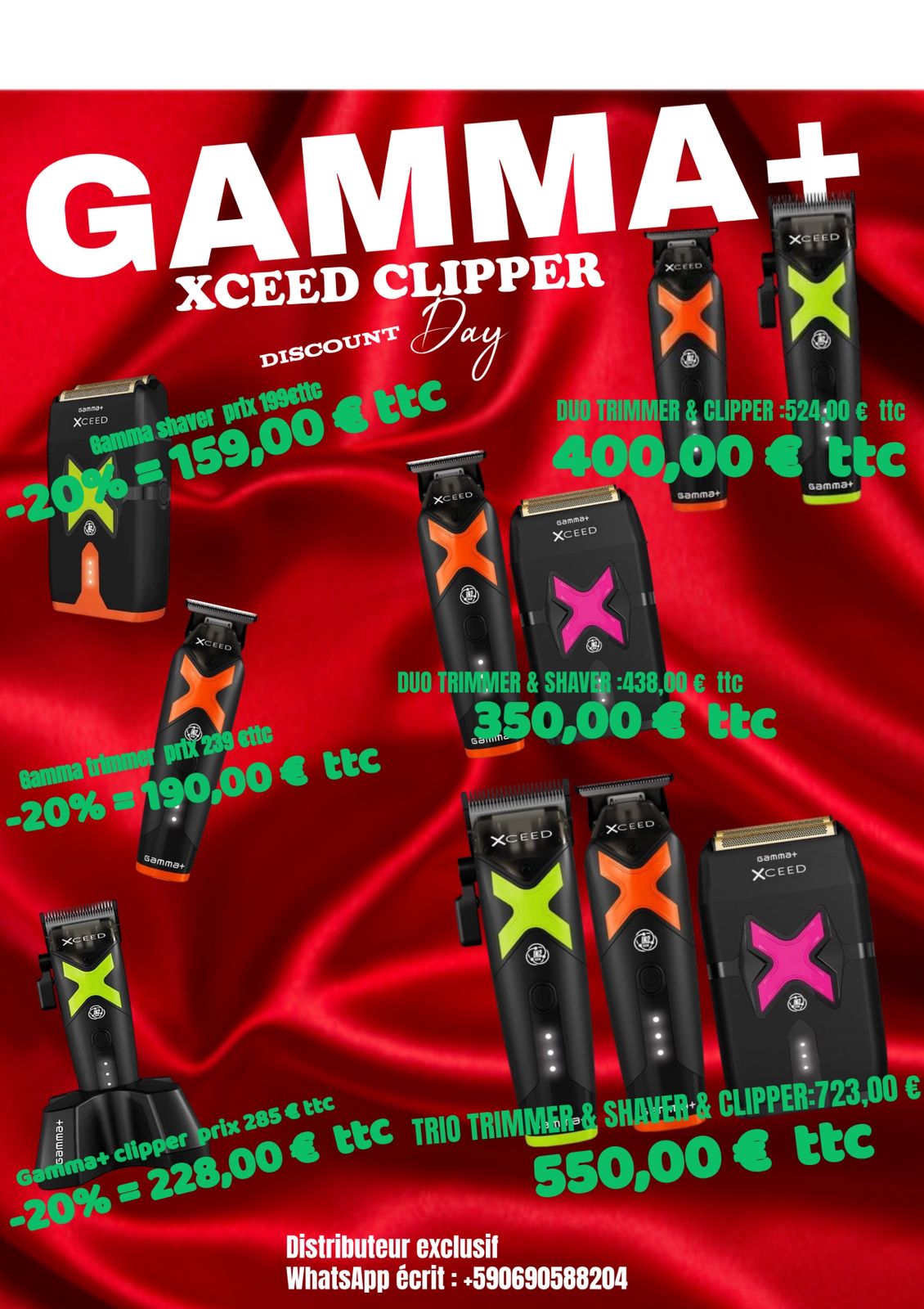 Gamma+ pack ceed clipper